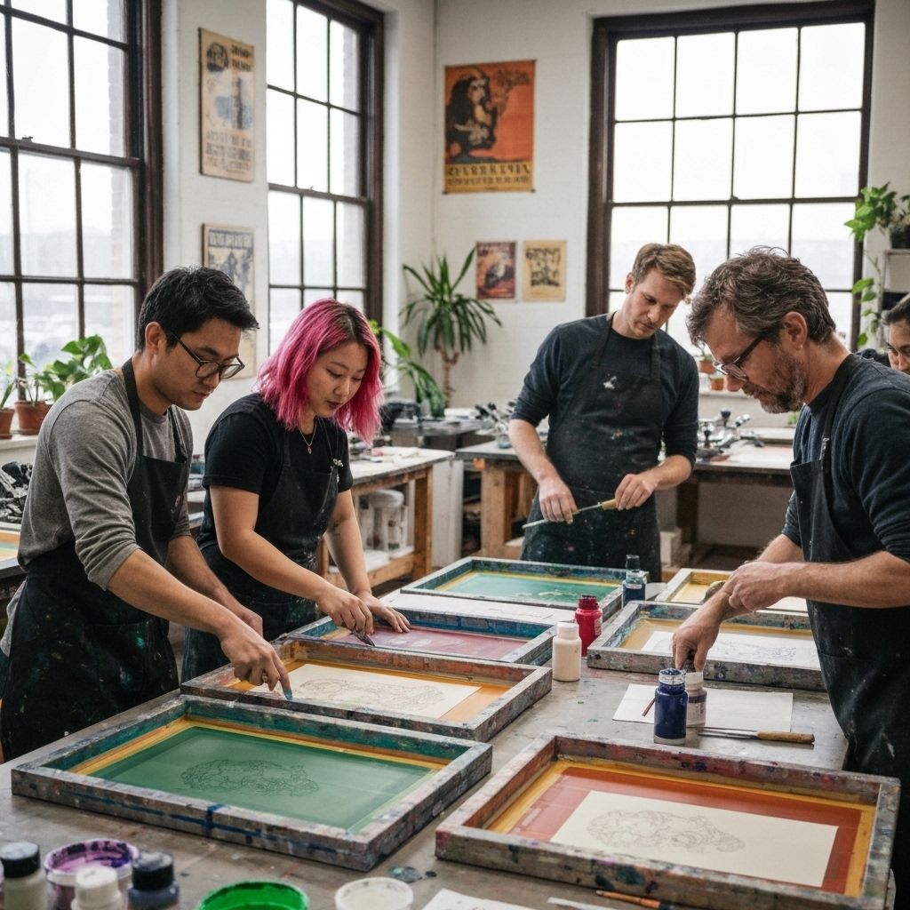 Screen Printing Workshop